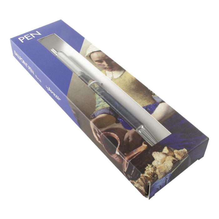 Balpen in doosje, Melkmeisje, Vermeer