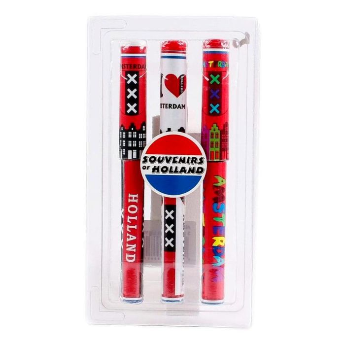 Set ballpoints  Amsterdam Logo