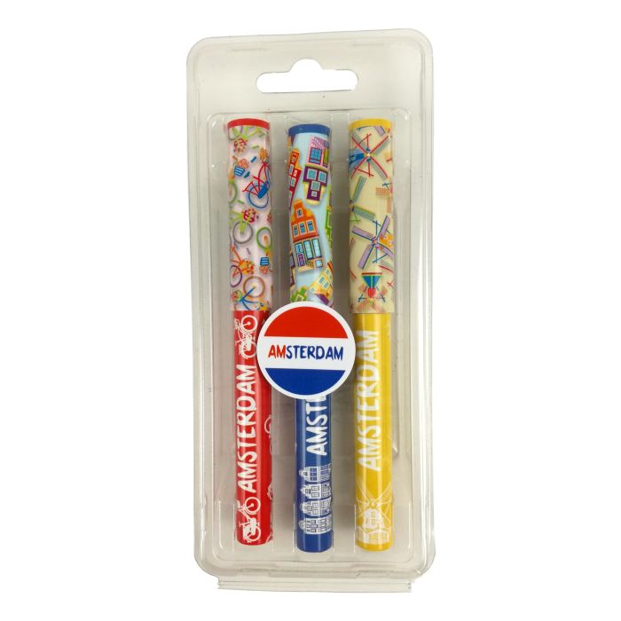Set of three Amsterdam Pens 