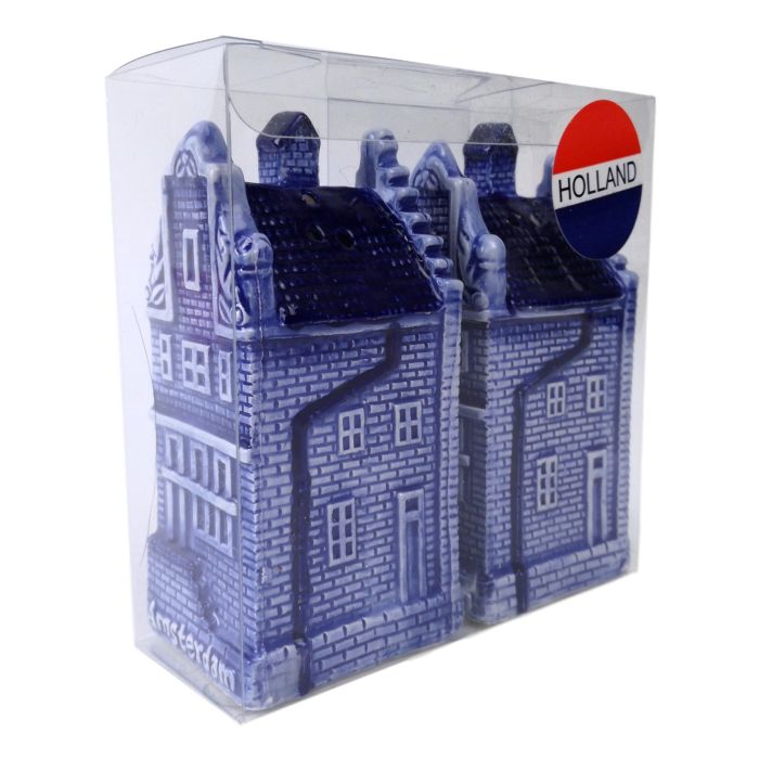 Peper & Zoutstel "Grachtenhuisjes"