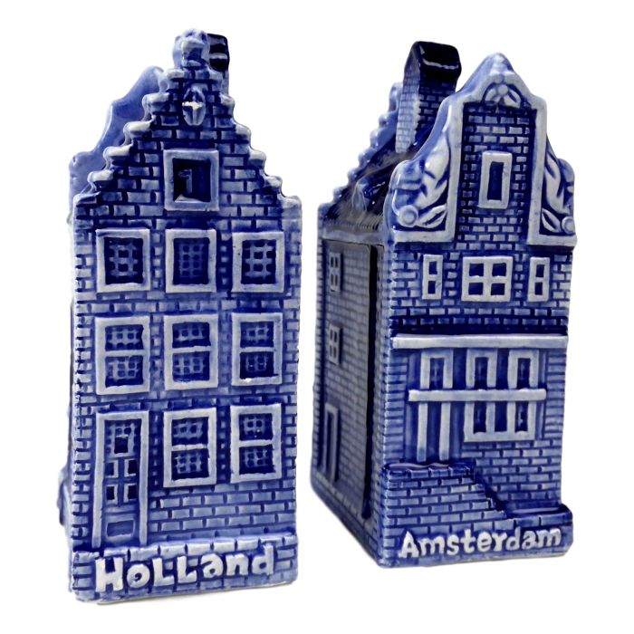 Peper & Zoutstel "Grachtenhuisjes"