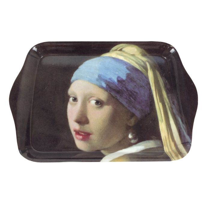 Servingtray with Vermeers Girl with Pearl