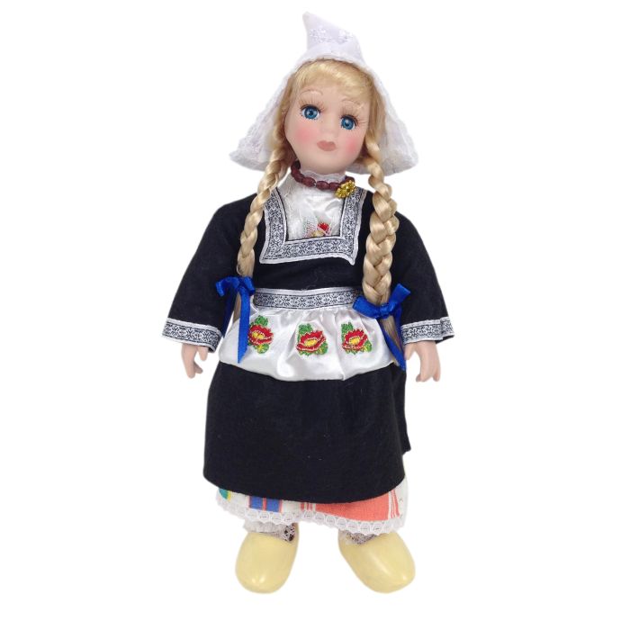 Doll Volendam girl, 20cm