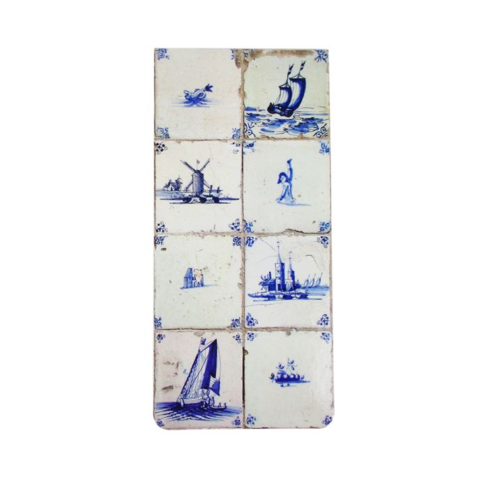 Bookmark Delft Blue Tiles