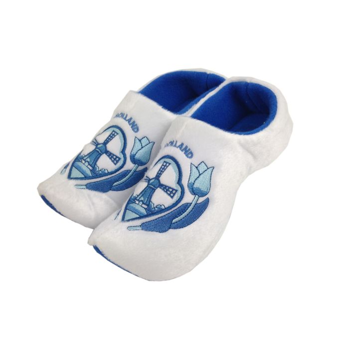 Delfts blauwe klompsloffen
