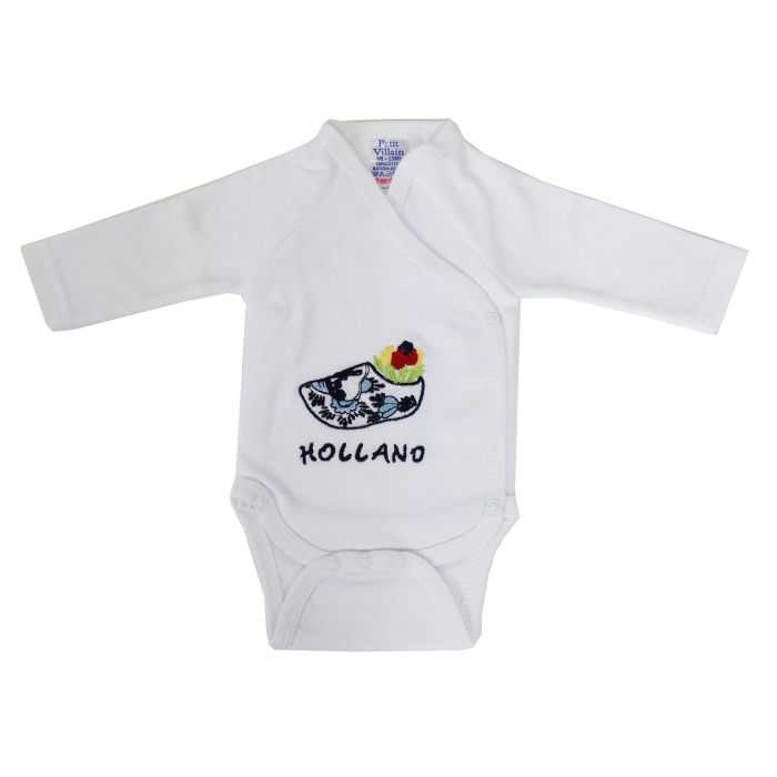 Petit Villain Baby romper cadeauset met slofjes 