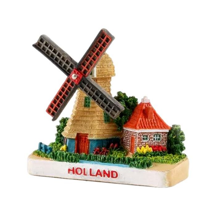 3D magneet poldermolen Holland