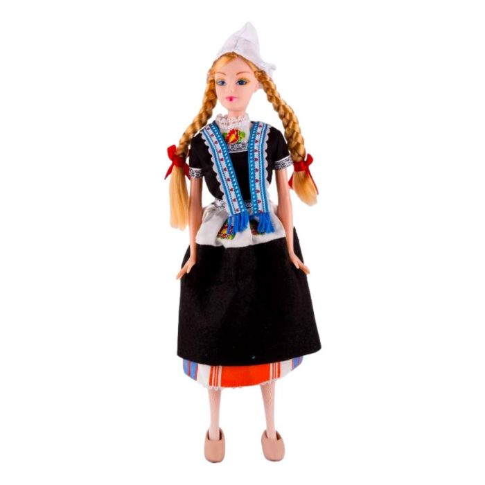 Pop Sandy in Volendam Kostuum Zwart
