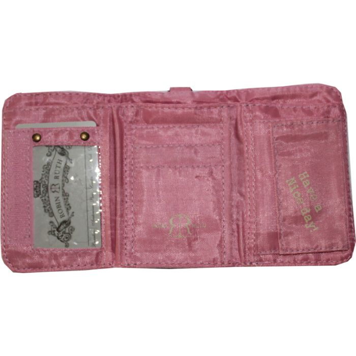 Wallet Kelly W pink, by robin ruth