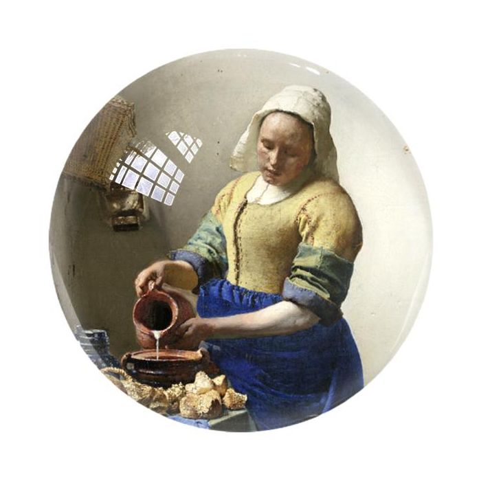 Paperweight Sphere Milkmaid