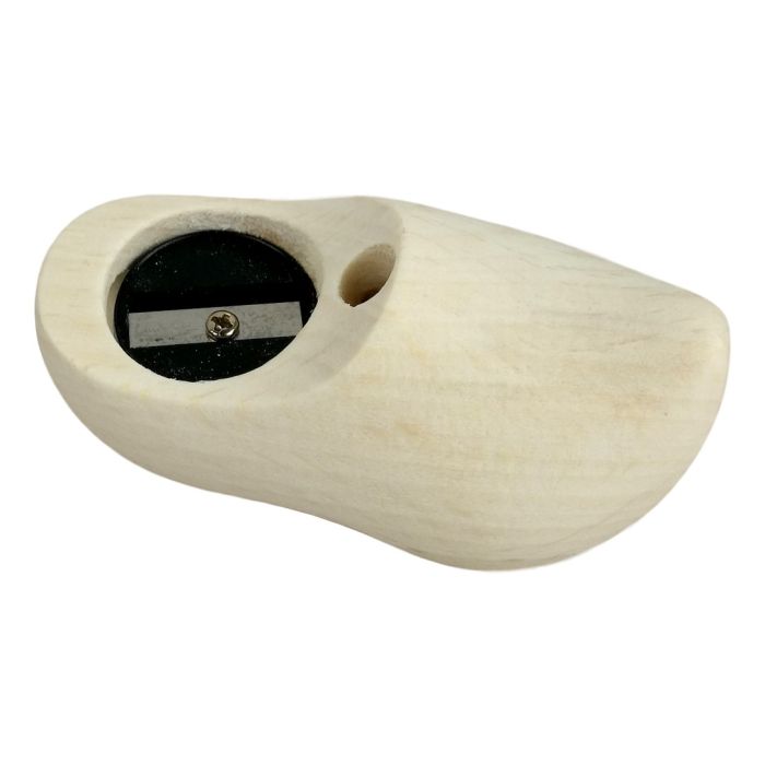 Puntenslijper klompje, blank