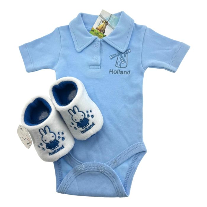 Romper Set Blue - Miffy & Windmill