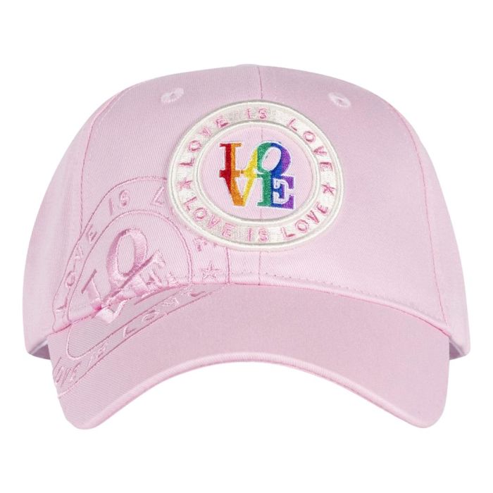 Cap All Pride Love is Love - Roze