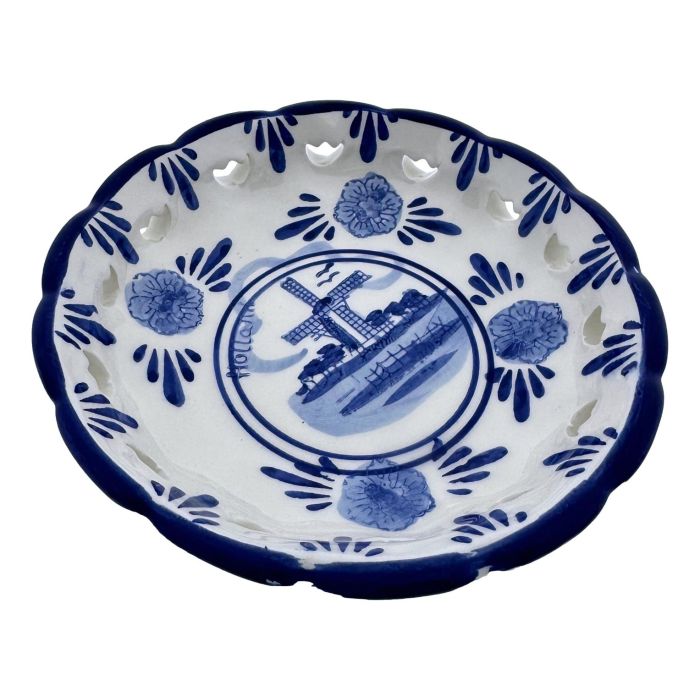 Old Dutch Sweets Gift Dish - Blue & White
