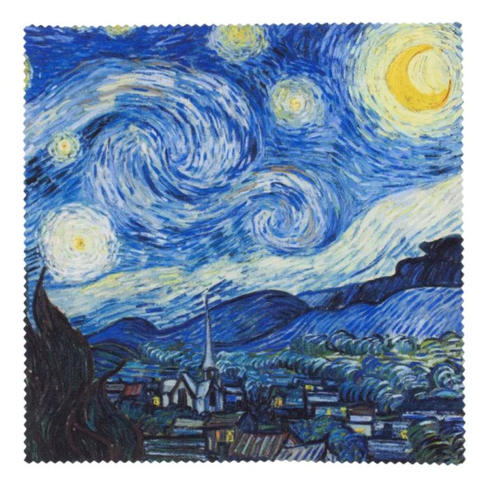 Glasses case with lens cloth, Vincent van Gogh, Starry Night