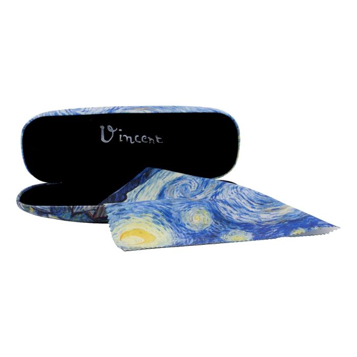 Glasses case with lens cloth, Vincent van Gogh, Starry Night