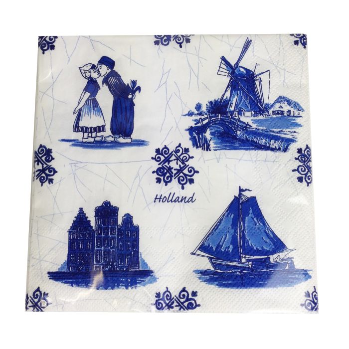Paper napkins Classic Dutch