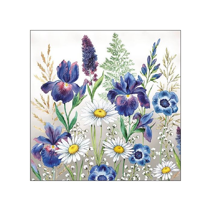 Pakje Servetten "Weidebloemen" (20 stuks)