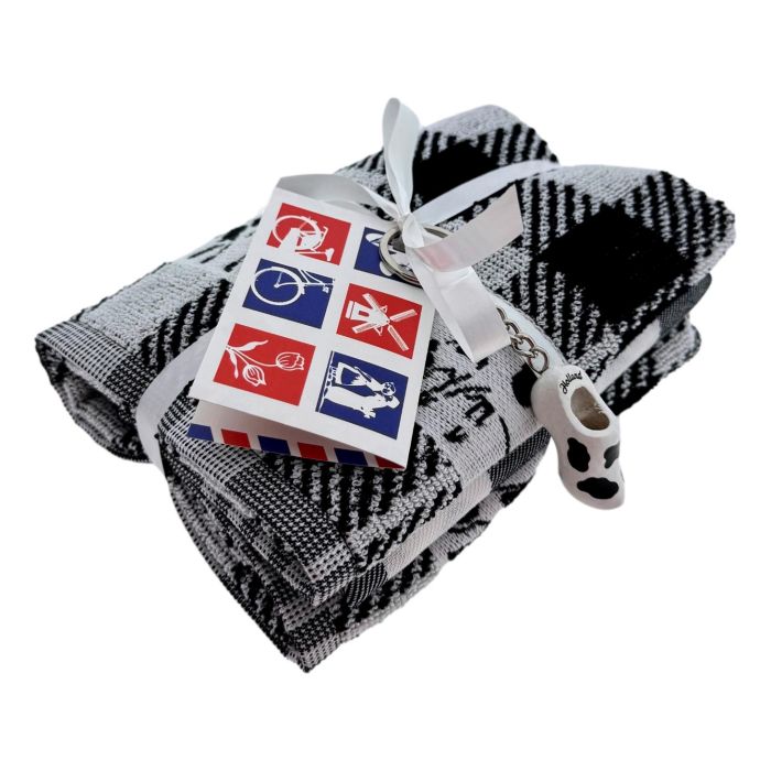 Keukenset cadeau Koe Zwart/Wit