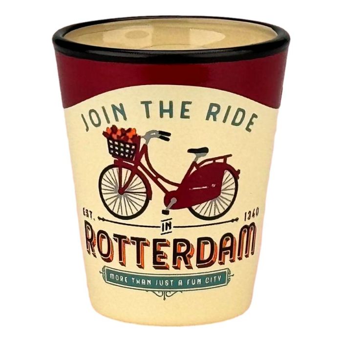 Shot Glass Rotterdam - Join the Ride