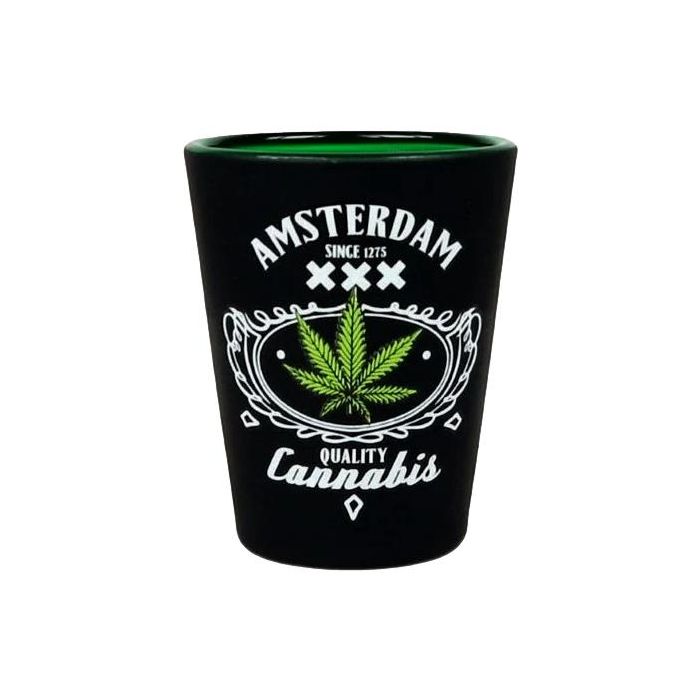 Shot glass "Cannabis Amsterdam"