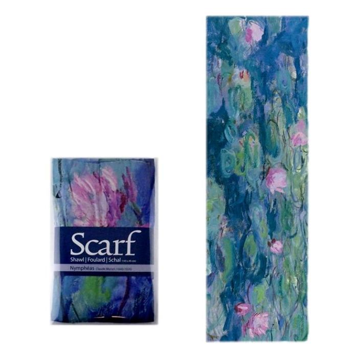 Scarf Water lilies, Monet