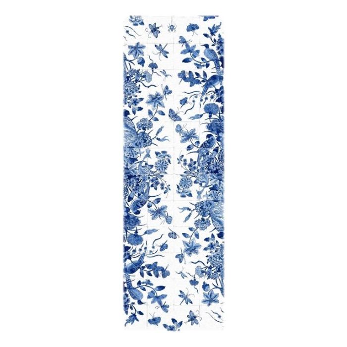 Scarf Delft Blue Birds, Rijksmuseum