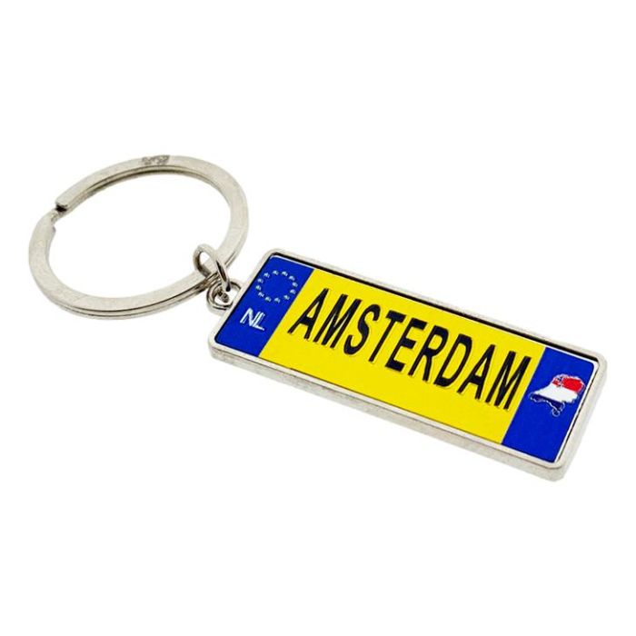 Sleutelhanger Nummerbord Amsterdam