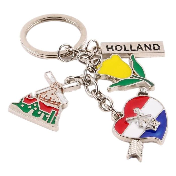 Sleutelhanger Hart van Holland Bedel