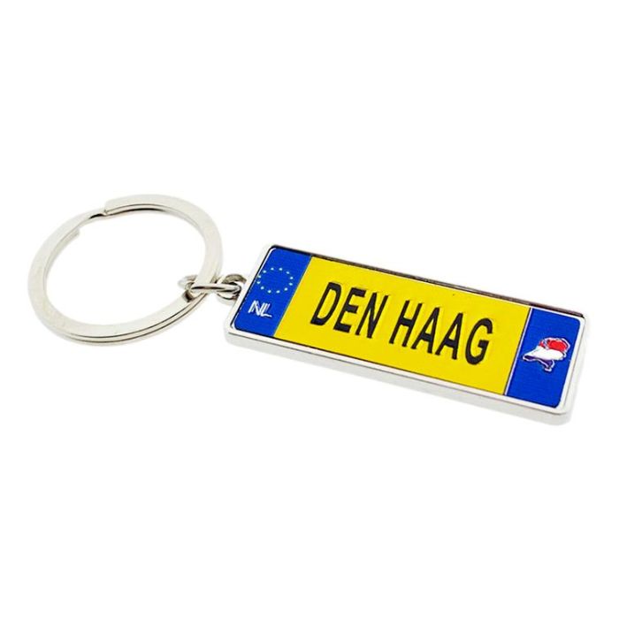 Keychain Number plate The Hague