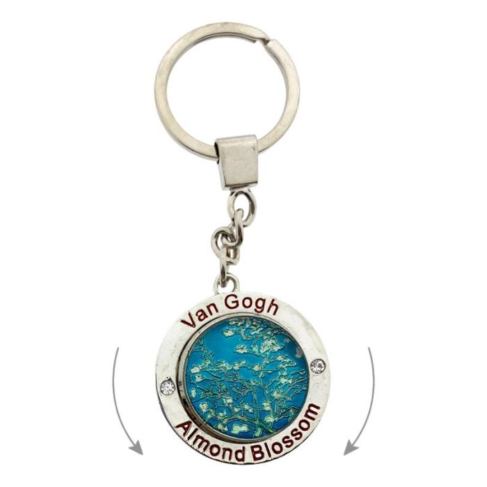 Keychain / Spinner Almond Blossom Vincent van Gogh