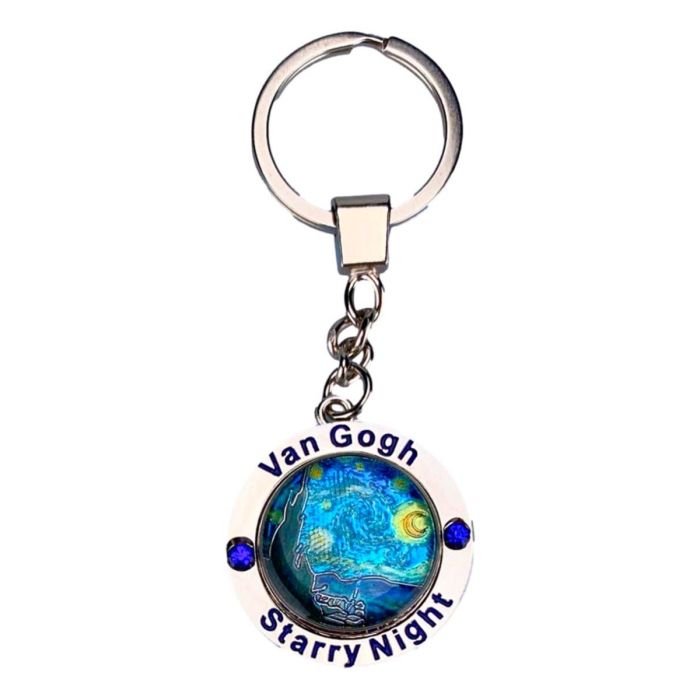 Sleutelhanger spinner 'van Gogh' starry night