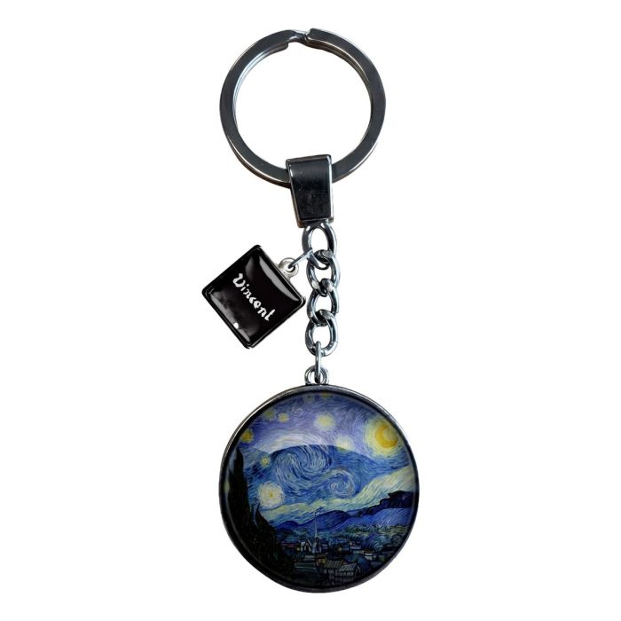 Starry Night Keychain - Van Gogh