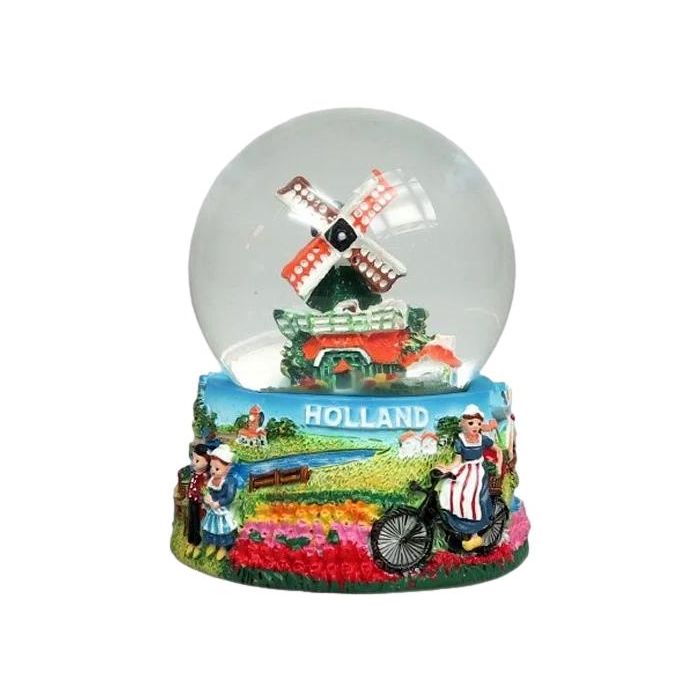 Dutch Landscape Snow Globe, L 