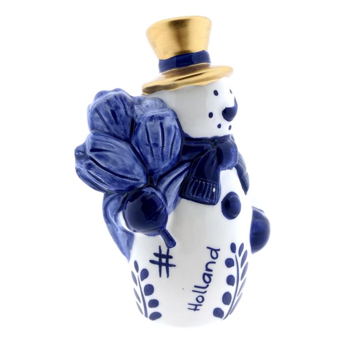 Sneeuwman met Gouden Hoed