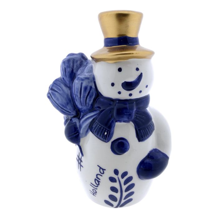 Sneeuwman met Gouden Hoed