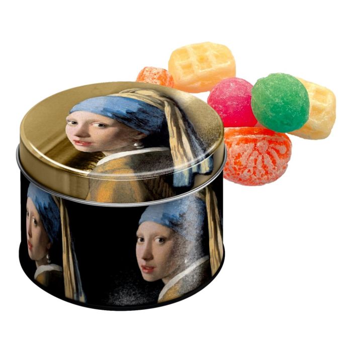 Girl with Pearl Earring Candy Tin