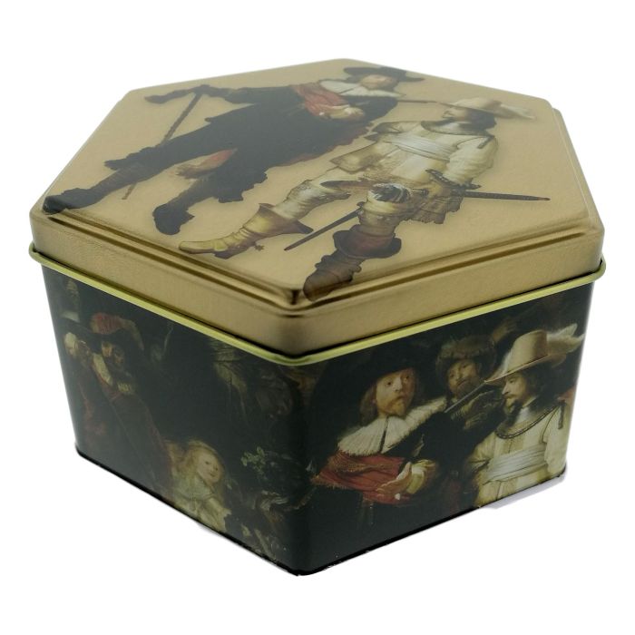 Cadeaublik "Nachtwacht" met Oud Hollands Snoepgoed