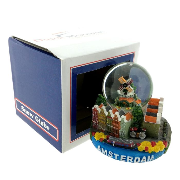 Sneeuwbol "Amsterdamse Gracht"