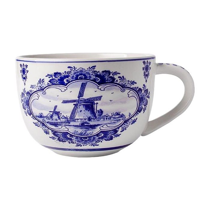 Soup bowl "Mill landscape"