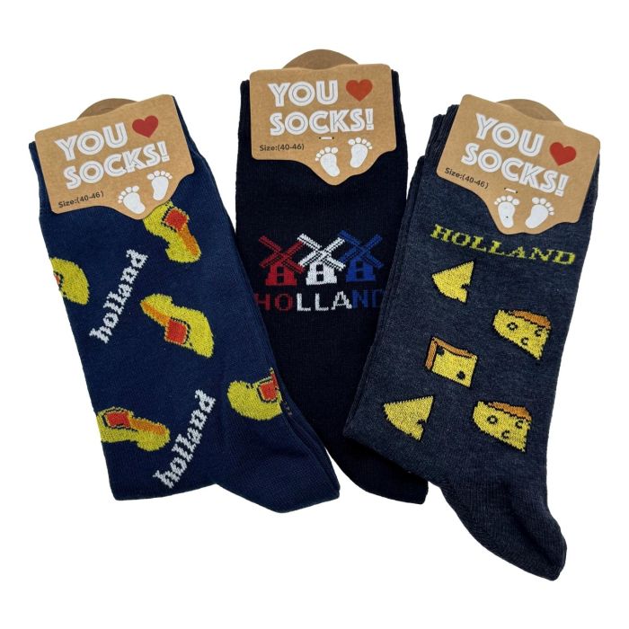 Men's Socks Set The Three Dutch Classics (40-46)