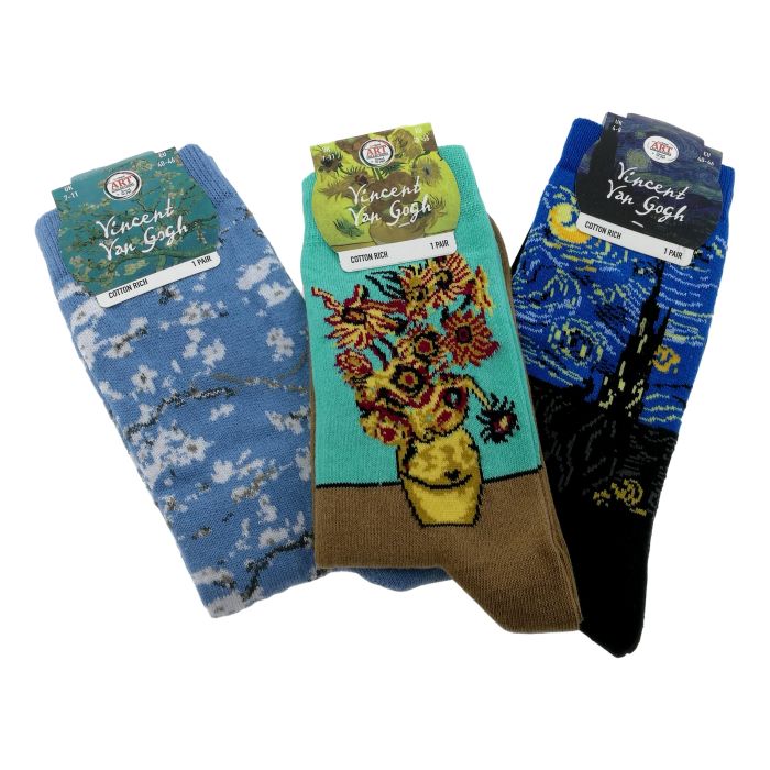 Cadeauset Heren Sokkenset "Van Gogh" 