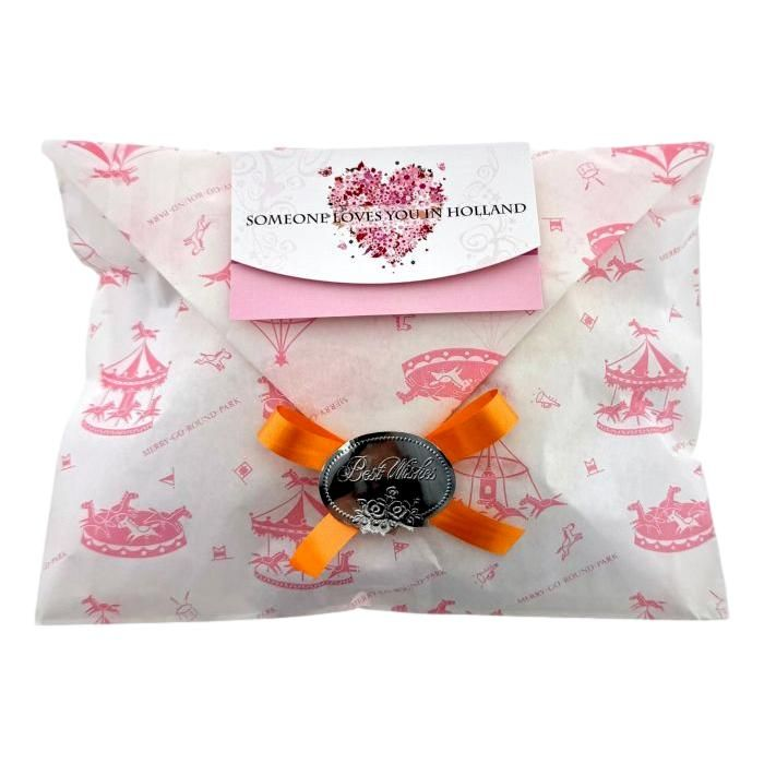 Baby romper cadeauset I Love Holland met Holland slofjes 