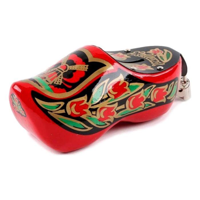 Money Box Clog Red/Gold