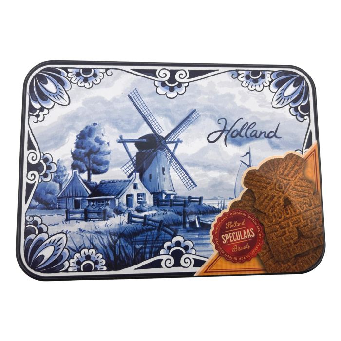 Blik Speculaas - Delfts Blauwe Molen