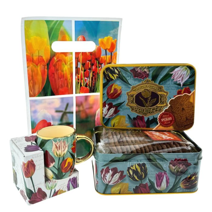 Cadeauset Tulpen Speculaas - Groen