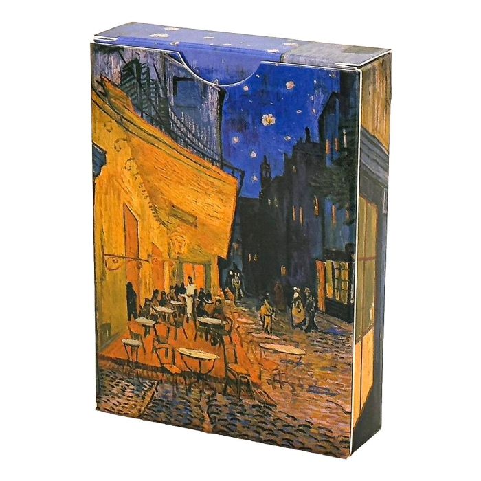 Speelkaarten 'Van Gogh' - Terras bij Nacht