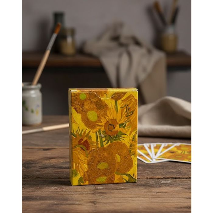 Speelkaarten 'Van Gogh' - Zonnebloemen