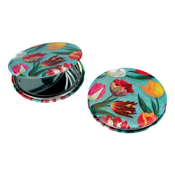 Mirror box 'pretty tulips'- green
