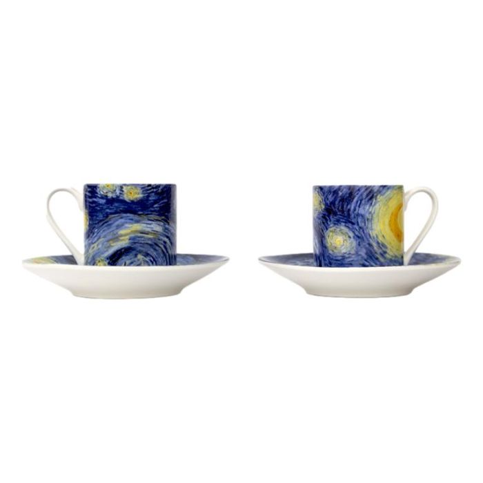 Espresso set , Vincent van Gogh, "Sterrennacht"